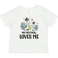 thumbnail image 3 of Inktastic Zebra My Moomaw Loves Me Boys or Girls Baby T-Shirt, 3 of 5