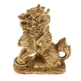 thumbnail image 1 of Rongfmy Statue de Bête Ky de Richesse Feng Shui en Cuivre Pur Ornement Intérieur de Collection pour la Maison, 1 of 9