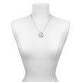 thumbnail image 3 of Delight Jewelry Silvertone All Star - Volleyball Gymnastics Ring Charm Necklace, 18", 3 of 4