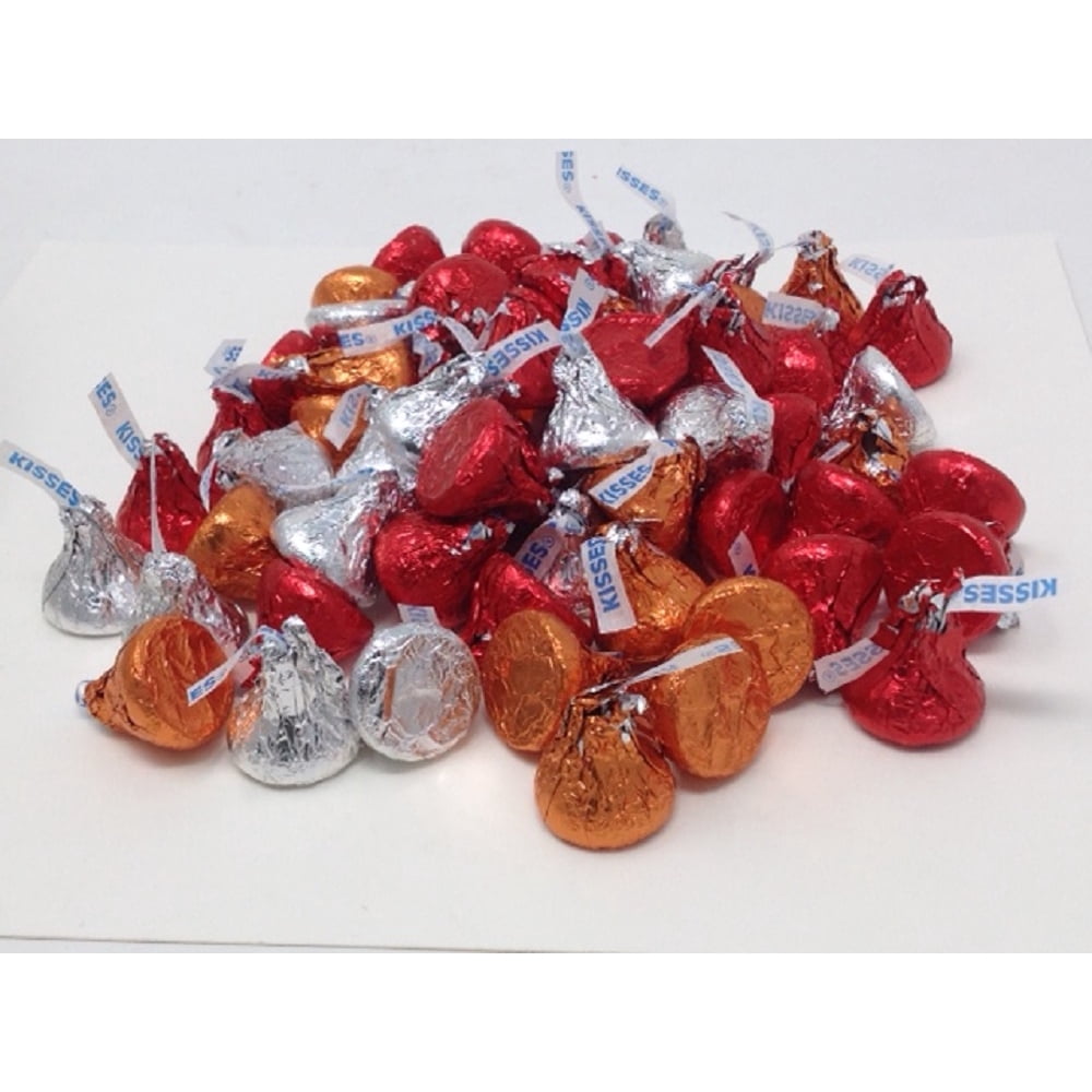 Fall Hershey Kisses Milk Chocolate fall theme foil 5 pounds Walmart
