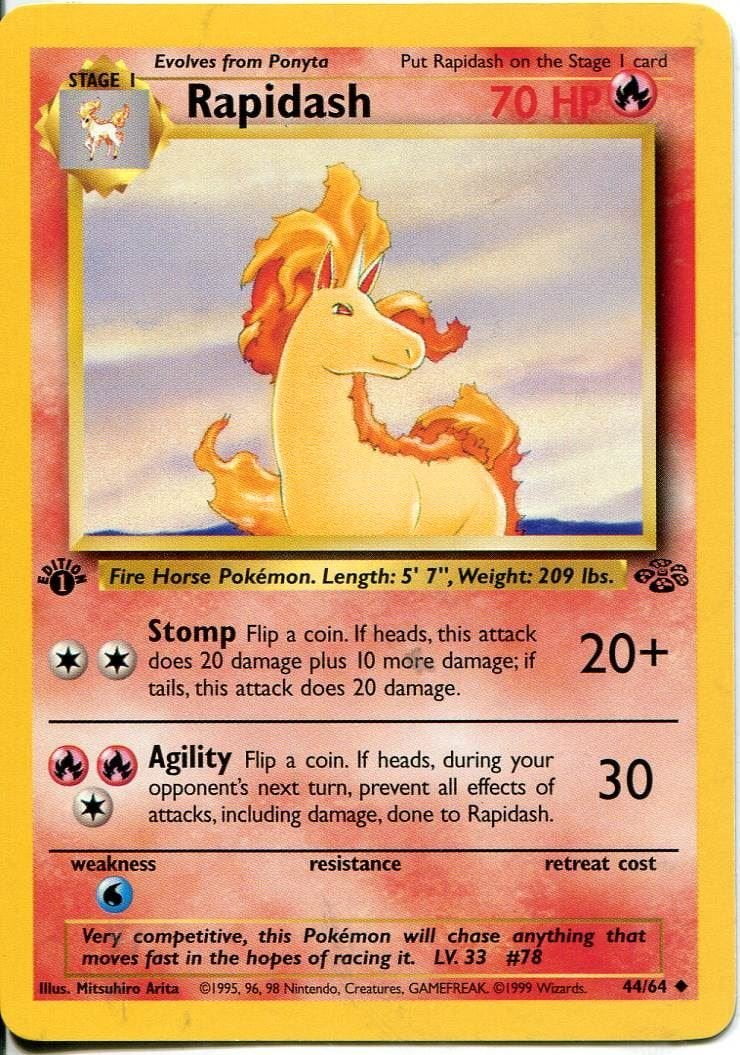Jungle Set 1999 Rare Common Uncommon Pokemon Cards Good Condition Low Prices