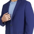thumbnail image 4 of Haggar Men's Smart Wash Repreve Slim Fit Suit Seprate Jacket, Midnight, 44 L, 4 of 5