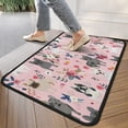 thumbnail image 4 of French Bulldog Dog Pattern with Pioneer Flower Door Rugs,Washable Non Slip Door Mats Indoor,Decorative Door Mats,Entry Mat Indoor for Entrance,Bedroom,Kitchen,Bathroom,30"x17", 4 of 6