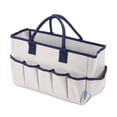 thumbnail image 2 of Itoya ProFolio Entourage Tote Bag, Gray/Navy, Large, 2 of 6