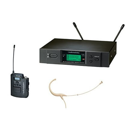 Audio-Technica ATW-3194BI-TH 3000 Series Wireless Headworn Microphone