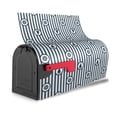 thumbnail image 3 of Pofeuu Nautical1 Print Mailbox Covers Letterbox Cover Mailbox Wrap for Home Garden Yard Outdoor Decor -25.5x21 in, 3 of 8