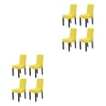 thumbnail image 3 of Cateissary 4 fundas para sillas de felpa con estilo para comedor, transforma el comedor con facilidad, engrosado y duradero. Type1 NO1, 3 of 6