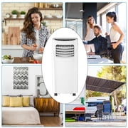 Gymax 8000BTU Portable Air Conditioner Cooling Fan Dehumidifier ASHRAE w/ Remote Control