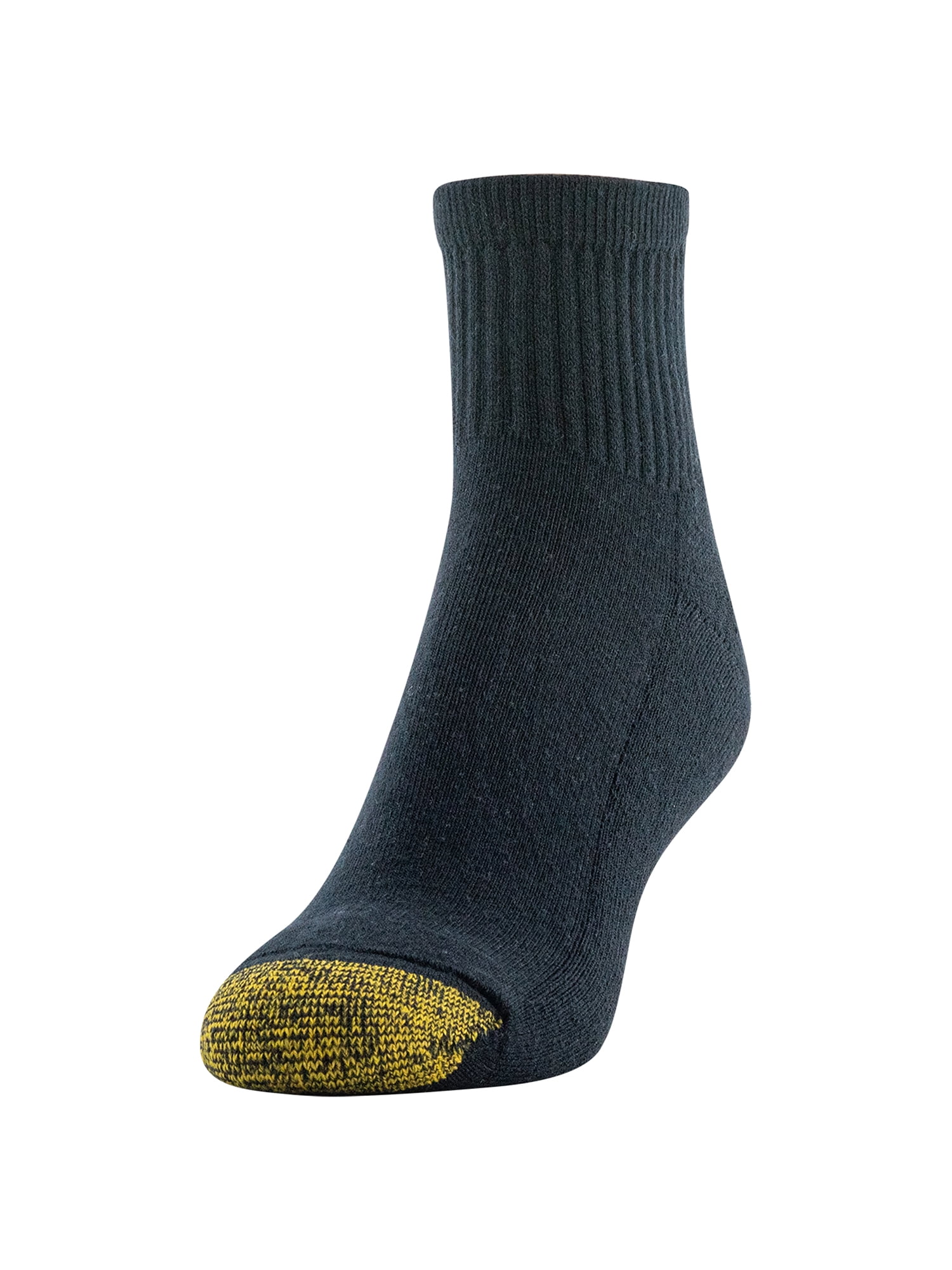 Goldtoe Edition Womens Half Cushion Quarter Socks, 6 Pairs