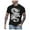 Black, variant on LUOGENLI Male T-shirts for Mens Men's Summer Chinese Loong Printed Short Sleeved T Shirt T-shirts for Men Graphic Tee Easter T-shirts for Men Graphic Tee St. Patrick's Day Light Gray XXXL