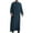 Lake Blue, variant on Men's Thobe Muslim Clothes Long Sleeve Middle East Saudi Kaftan Islamic Abaya Dubai Arab Robe Blue Grey