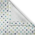 thumbnail image 6 of Ambesonne Vintage Grommet Curtain, Polka Dots Fashion, 50" x 63", Apple Green Jade Green, 6 of 6