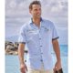 thumbnail image 2 of Atlas For Men - Camisa de Popelina para Hombre (Azul), 2 of 5