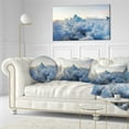 thumbnail image 3 of Designart 12" x 20" Blue Polyester Throw Pillow, 3 of 5