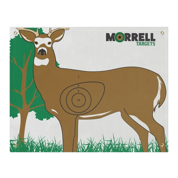 Morrell Whitetail Deer I.B.O/NASP Polypropylene Archery Target Face