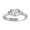 Sterling Silver, variant on Fine Jewelry 14K White Gold Marquise and Round-shape Lab Grown Diamond solitaire Engagement Ring (1 1/2 Cttw, D-F Color, VS1 Clarity) Size 9