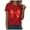 Red, variant on COMVALUE Valentine's Day Shirts for Women:Cute Love Heart Tshirts Graphic Tees Valentine Casual Short Sleeve Top (Red, 3XL)