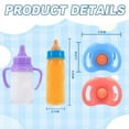 thumbnail image 2 of Baby Doll Feeding Bottles Magic Sets Disappearing Milk Pretend Play Toy, 2 of 5