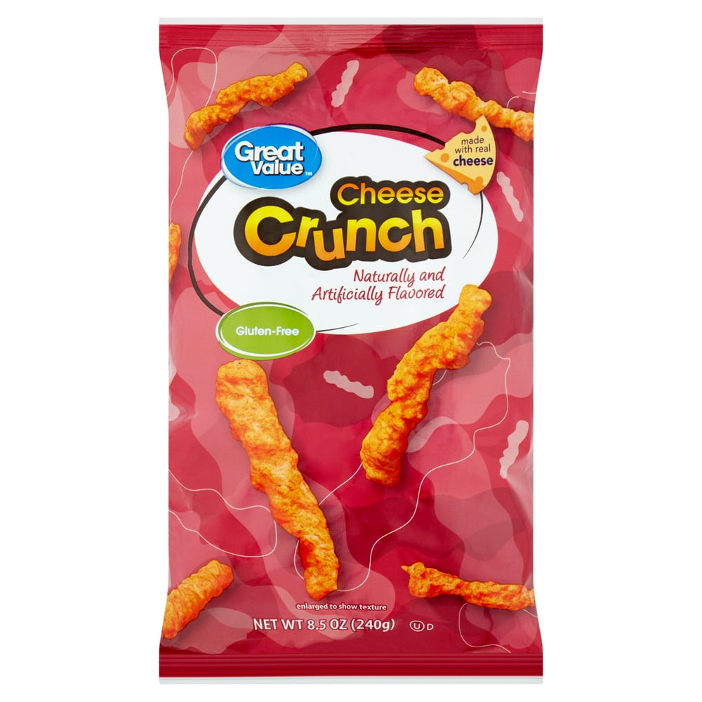 Great Value Cheese Crunch, 8.5 oz
