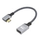 thumbnail image 4 of WDOplteas Adaptador Cable Compatible Con Mini 20 CM 4K@60HZ V2.0 en Ángulo Recto (izquierda), 4 of 7