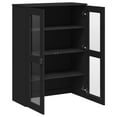 thumbnail image 3 of vidaXL Top for Highboard Viken Black Engineered Wood Hutch, 3 of 5