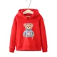 thumbnail image 3 of Sudadera con capucha de oso de peluche para niños, niñas y niños, dibujos animados, estilo hip-hop, informal, para primavera y otoño, manga larga, 3 of 5