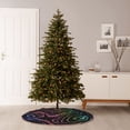 thumbnail image 6 of Sikiie Rainbow Glitter Christmas Tree Skirt, Christmas Tree Decorations, Christmas Decor, Tree Mat Decoration(30-48IN)-48", 6 of 6