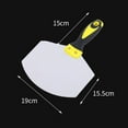 thumbnail image 6 of Sylvtty Portable Drywall Putty Shovel with Curved Blade Non-Slip Handle Arc-shape Shovel Putty Knife Scraper Hand Tool, 6 of 7