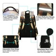 thumbnail image 4 of ALAZA Horse Running on Grassland Backpack Elementary School Bag Bookbag Travel Rucksack, 4 of 7