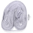 thumbnail image 1 of CTIRCHIU 1 Rouleau de Bordure à Sequins Multifonction Délicate Argent pour Femmes et Familles, 1 of 8