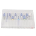 thumbnail image 2 of Brocas para quitar cutículas, 10 piezas Brocas para uñas Brocas para uñas Juegos de cabezales de pulido de uñas Diseñados con precisión, 2 of 8