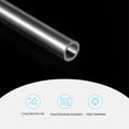 thumbnail image 3 of Uxcell Plastic Pipe Rigid Round Tube Clear 0.23" ID x 0.31" OD x 9.6" High Impact for Lighting Models Water Plumbing 5Pcs, 3 of 7