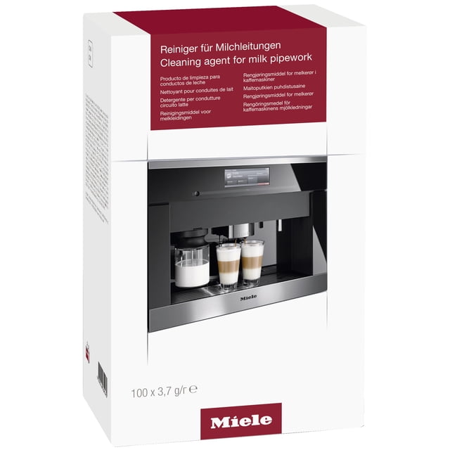 Limpiador de tuberías Miele Original para máquinas de café, 100 sobres