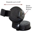 thumbnail image 2 of 3-in-1 Car Mount Windshield Dash AC Airvent Holder Dock Window Dashboard Swivel Cradle Suction 7G for iPhone 5 5C 5S SE, 2 of 7