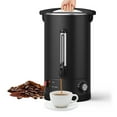 thumbnail image 1 of Commercial Coffee Urn – Double Wall Stainless Steel Electric Coffee Maker, Large Capacity Hot Beverage Dispenser with 304 Stainless Steel Lining, Ideal for Catering, Parties, Buffets – 10L to 18L, 1 of 7