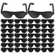 thumbnail image 4 of 60 unids mini muñecas gafas decoración mini muñeca gafas de sol accesorios de muñeca, 4 of 6
