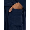 thumbnail image 4 of Fruit of the Loom Men's Sleep Soft Fleece Robe, One Size, 4 of 10