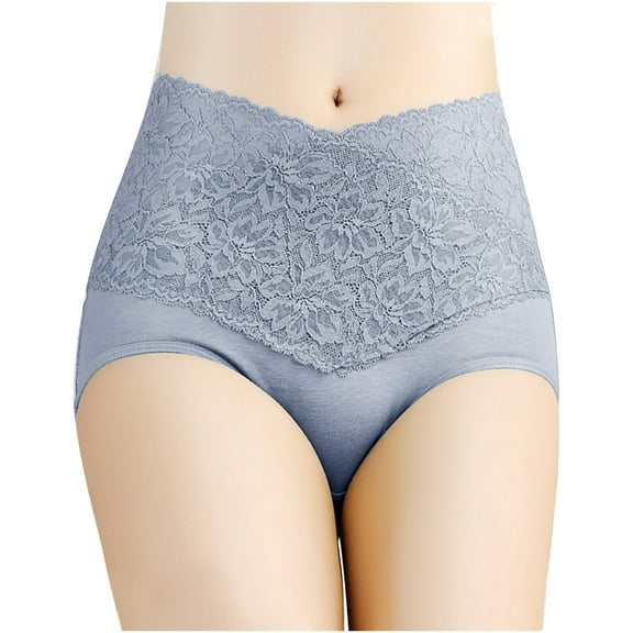 Bigersell Seamless Underwear Women Clearance Womens Underwear Cotton G-Strings Panty Style P-8 Nylon Period Panties Cotton Thongs Ladies Briefs Mid Waist Women's Bikini Panties Blue XL