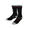 thumbnail image 3 of TeeHee Men's Music Cotton Crew Socks 4-Pack (No Music No Fun), 3 of 6