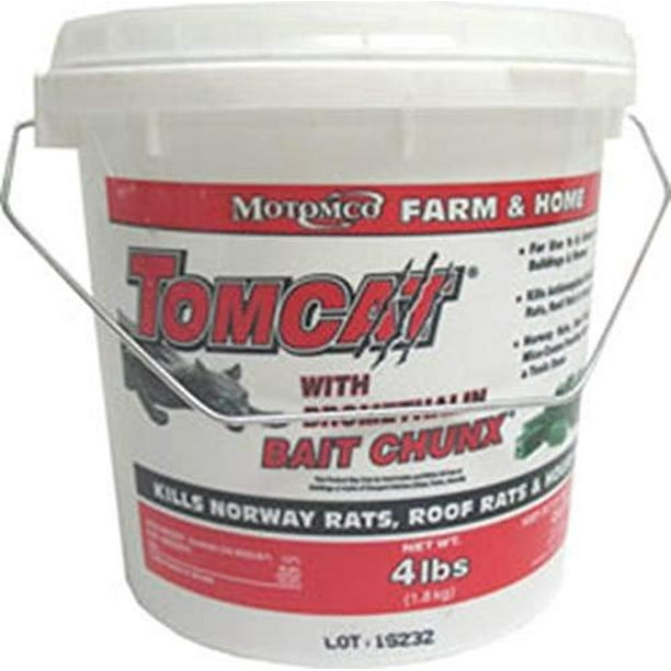Tomcat Bait Chunx Pail 4 LB - Walmart.com - Walmart.com