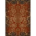 thumbnail image 1 of Radici 1717-1213-BRICK Como Rectangular Brick Red Transitional Italy Area Rug, 2 ft. 2 in. W x 7 ft. 7 in. H, 1 of 1