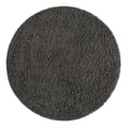 thumbnail image 2 of Unique Loom Everyday Shag Collection Area Rug - Solid (4' Round Dark Gray), 2 of 6