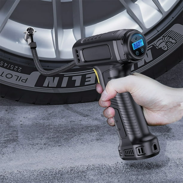 Teissuly 150psi Tire Inflator Portable A-Ir Compressor A-Ir Pump for Car Tires 12v Auto Tire Pump with Digital Pressure Gauge with Emergency Led Light, Tire Air Pump,Air Compressor