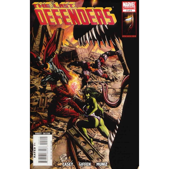 Last Defenders, The #2 VF ; Marvel Comic Book