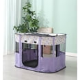 thumbnail image 3 of ZBH Collapsible Dog Crates - Portable Dog Travel Crate Kennel for Pets, Dog Travel Kennel Medium Cat Crate, 3 of 8