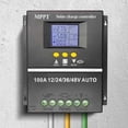 thumbnail image 5 of golytefs 100A Mppt Solar Charge Controller Intelligent Regulator Dual Usb for Solar Panel, 5 of 9