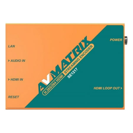 UPC: 6971118000456 | AVMATRIX SE1217 Ultra Stream 1-Channel HDMI Type-A Encoder for Live Streaming