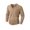 8# Khaki, variant on Henley Shirts for Men Casual Shirts Button Down Long Sleeve Solid Dress Shirt Beach Vacation Shirts Black XL