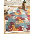 thumbnail image 2 of Unique Loom Sequoia Canyon Contemporary Abstract Area Rug or Runner, 2 of 7