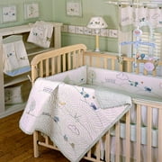 Sumersault - Funky Friends 4-Piece Crib Bedding Set